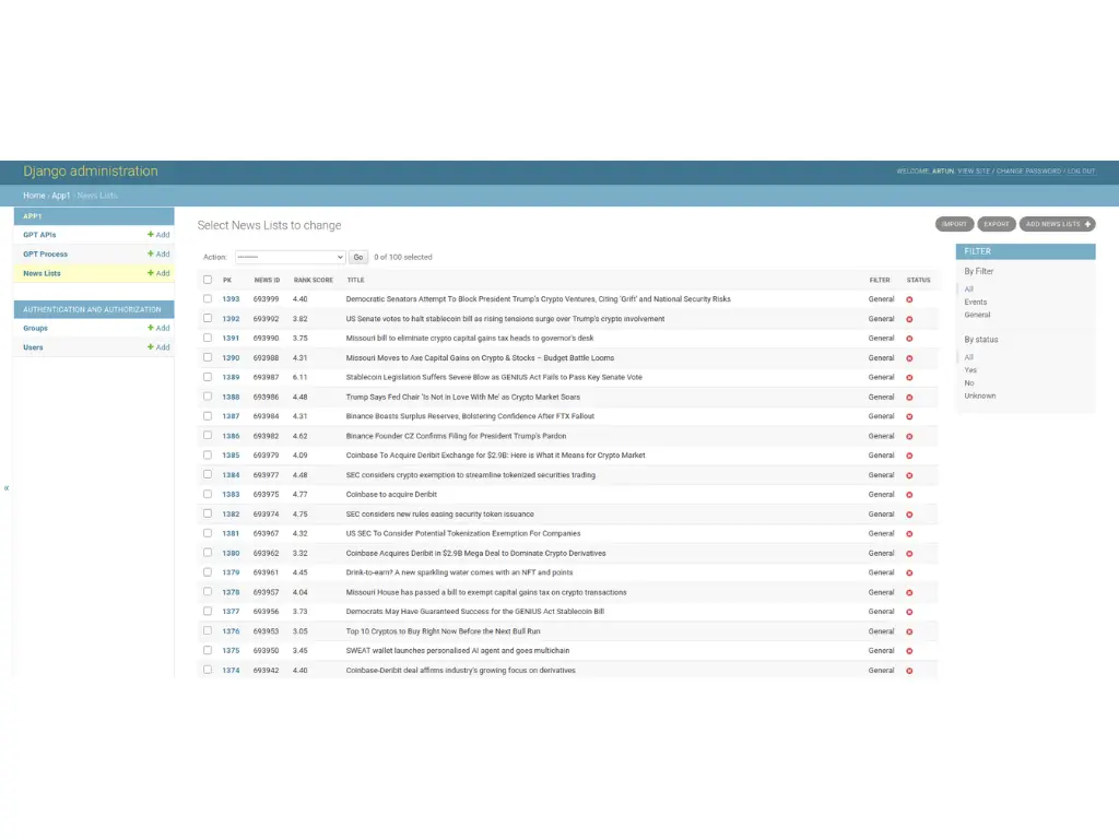 Django Chatgpt Telegram & X Botu